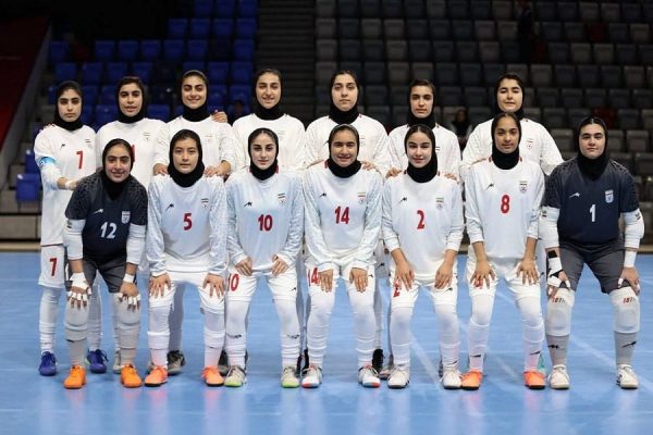 فوتسال دختران ایران بازی های جوانان آسیا بحرین افق سوم
