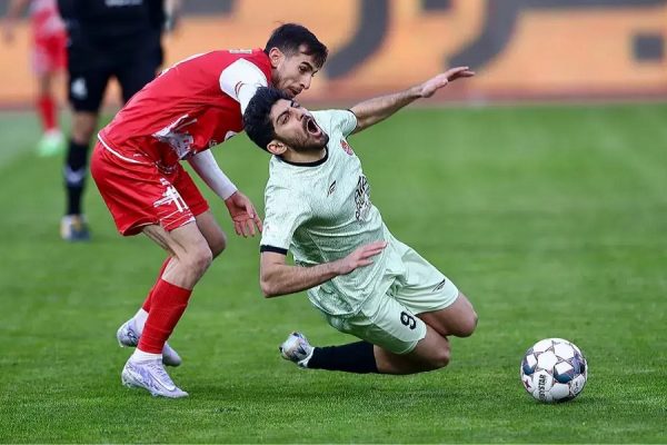 بازی تراکتور پرسپولیس جام حذفی فوتبال لیگ برتر افق سوم
