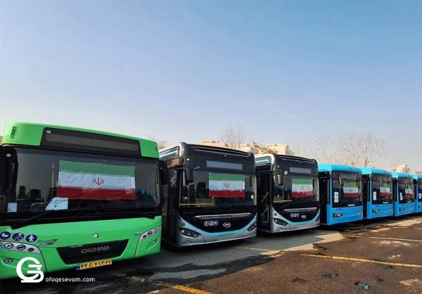 نوسازی 1442 دستگاه اتوبوس و 1554 دستگاه تاکسی در تهران