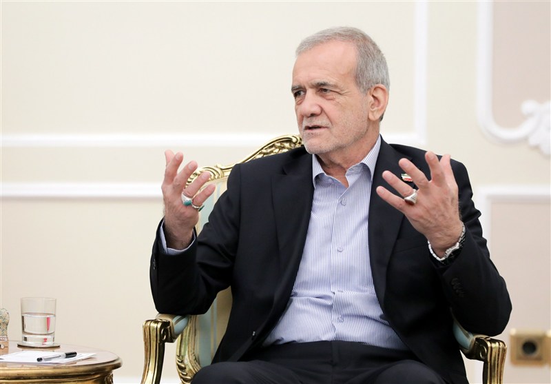 دیدار وزیر کشور پاکستان با پزشکیان